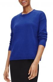 Eileen Fisher Boxy Organic Linen  amp  Organic Cotton Sweater   Nordstrom at Nordstrom